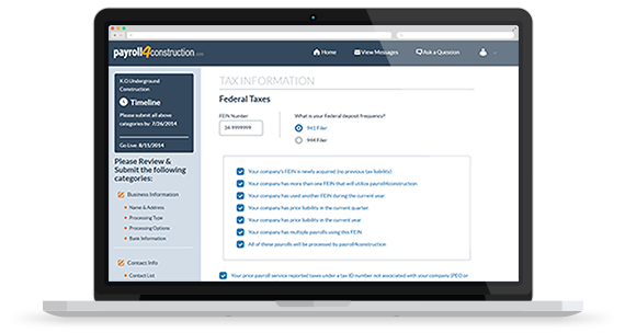 Construction payroll — just easier