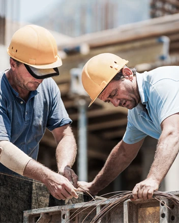 Oklahoma contractor on construction site